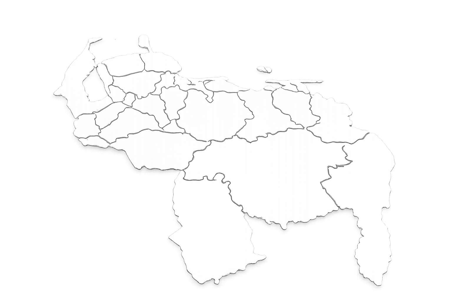 Mapa de Venezuela